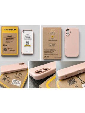 OtterBox iPhone 17 Figura Case Rose Smoke Pink MagSafe Minimalist Protective NEW